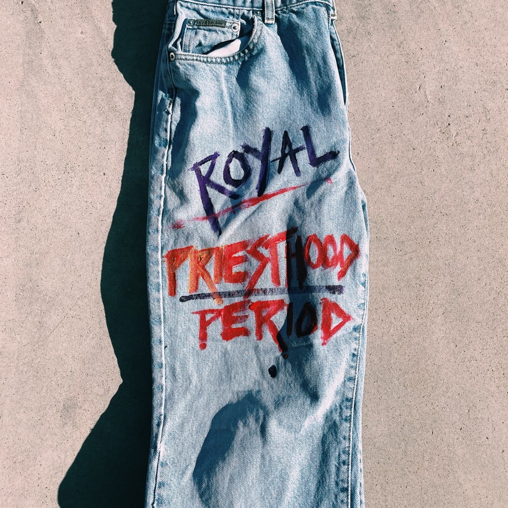 Royal Priesthood custom faith jeans-10